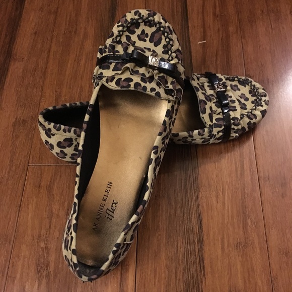 leopard print flats size 12